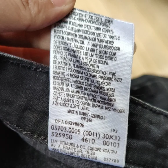 Levi's Women's Demi Curve Skinny Jeans - Black - Picture 5 of 7